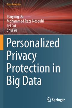 portada Personalized Privacy Protection in Big Data (en Inglés)