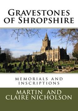 portada Gravestones of Shropshire