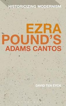 portada ezra pound's adams cantos (en Inglés)