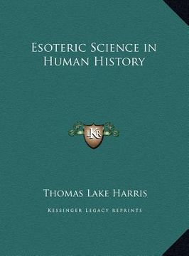 portada esoteric science in human history (in English)