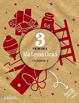 portada Matematicas 3º Educacion Primaria  Cuaderno 3 Operacion Mundo