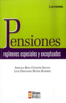 portada Pensiones, Regímenes Especiales y Exceptuados (in Spanish)