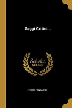 portada Saggi Critici ... (in French)