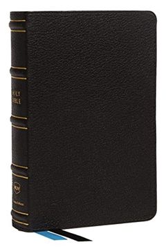 portada Nkjv, Compact Bible, Maclaren Series, Genuine Leather, Black, Comfort Print: Holy Bible, new King James Version (en Inglés)