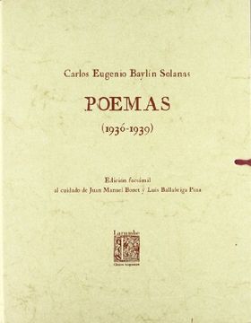 portada Poemas (1936-1939) Carlos Eugenio Baylín Solanas (Fuera de colección)