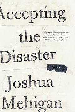 portada Accepting the Disaster: Poems (en Inglés)