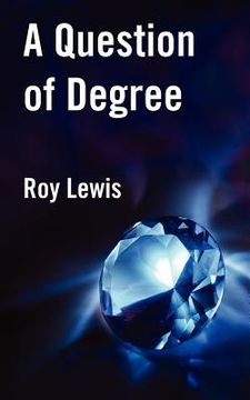 portada a question of degree (in English)