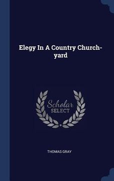 portada Elegy In A Country Church-yard