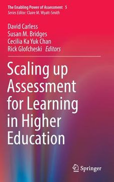 portada Scaling Up Assessment for Learning in Higher Education (en Inglés)