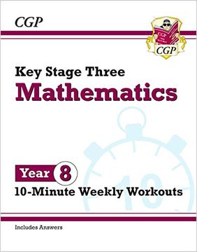 portada New ks3 Maths 10-Minute Weekly Workouts - Year 8 (en Inglés)