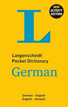 portada Langenscheidt Bilingual Dictionaries: Langenscheidt German Pocket Dictionary (Langenscheidt Pocket Dictionaries) (in German)