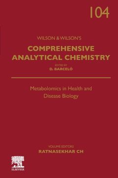 portada Metabolomics in Health and Disease Biology (Volume 104) (Comprehensive Analytical Chemistry, Volume 104) (en Inglés)