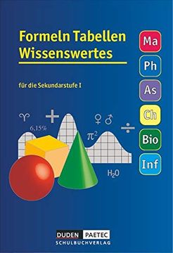 portada Formeln Tabellen Wissenswertes - Mathematik - Physik - Astronomie - Chemie - Biologie - Informatik: Formelsammlung: Festeinband (en Alemán)