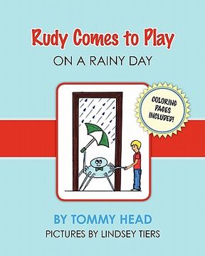 portada rudy comes to play on a rainy day (en Inglés)