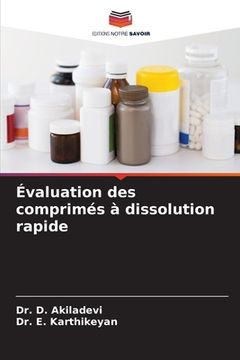 portada Évaluation des comprimés à dissolution rapide (en Francés)
