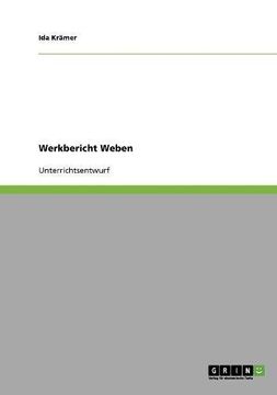portada Werkbericht Weben (German Edition)