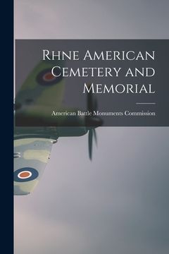 portada Rhne American Cemetery and Memorial (in English)