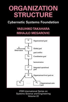 portada Organization Structure: Cybernetic Systems Foundation (en Inglés)