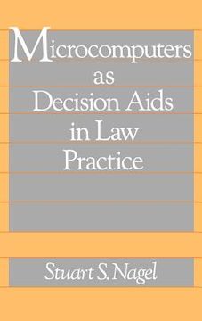 portada microcomputers as decision aids in law practice (in English)