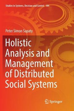 portada Holistic Analysis and Management of Distributed Social Systems