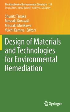 portada Design of Materials and Technologies for Environmental Remediation (en Inglés)