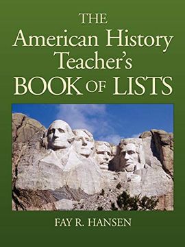 portada American History Teacher's Book of Lists (in English)