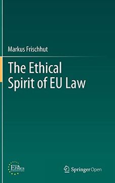 portada The Ethical Spirit of eu law (en Inglés)