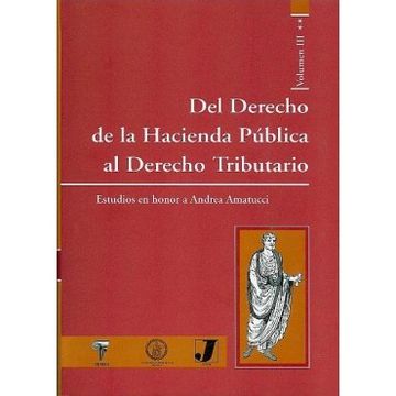 portada Del Derecho De La Hacienda Publica Al Derecho. Vol 3 Tomo Ii