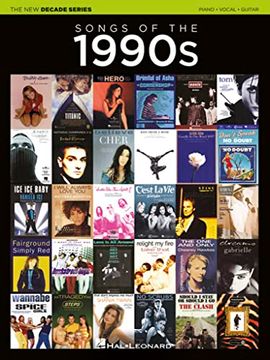portada The new Decade Series: Songs of the 1990S - Piano, Voix & Guitare - Compilation de 71 Hits