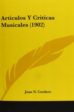 portada Articulos y Criticas Musicales (1902)