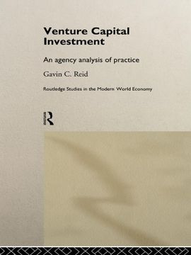 portada Venture Capital Investment (Routledge Studies in the Modern World Economy)