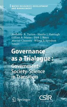 portada governance as a trialogue: government-society-science in transition