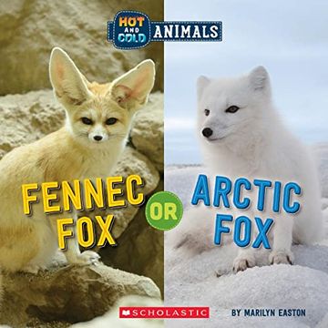 portada Fennec fox or Arctic fox (Hot and Cold Animals) (en Inglés)