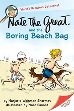 portada Nate the Great and the Boring Beach bag (en Inglés)