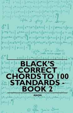 portada black's correct chords to 100 standards - book 2