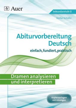 portada Dramen Analysieren und Interpretieren (en Alemán)