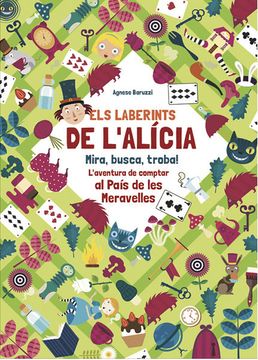 portada Els Laberints D'alicia (Vvkids) (Vvkids Mira, Busca, Encuentra) (in Catalá)
