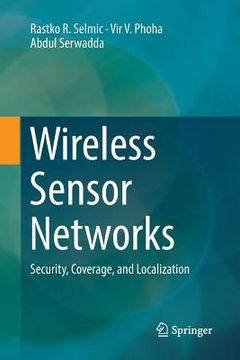 portada Wireless Sensor Networks: Security, Coverage, and Localization (en Inglés)