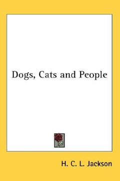 portada dogs, cats and people (en Inglés)