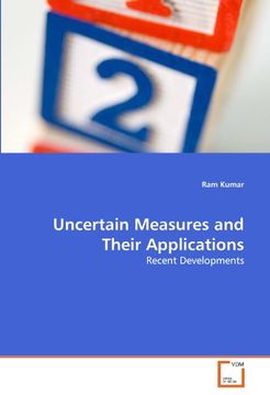 portada uncertain measures and their applications (en Inglés)