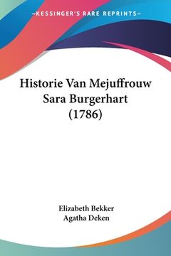 portada Historie Van Mejuffrouw Sara Burgerhart (1786)