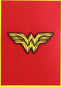 portada Dc Comics: Wonder Woman Quilled Card (Stationery) 