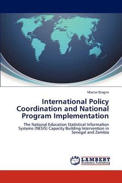 portada international policy coordination and national program implementation (in English)