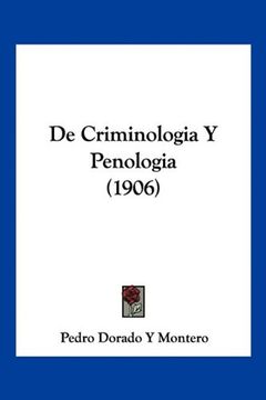 portada De Criminologia y Penologia (1906)