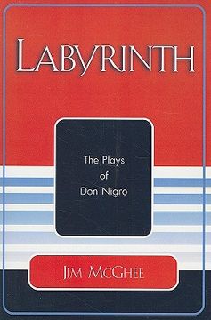 portada labyrinth: the plays of don nigro (in English)
