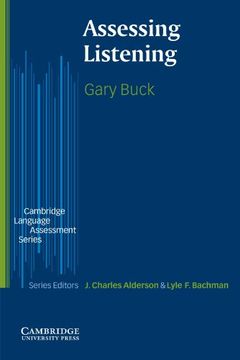 portada Assessing Listening (The Cambridge Language Assessment Series) (in English)