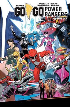 portada Saban's go go Power Rangers Vol. 6 (in English)