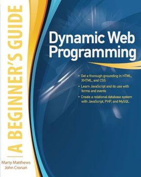 portada Dynamic web Programming: A Beginner's Guide (en Inglés)