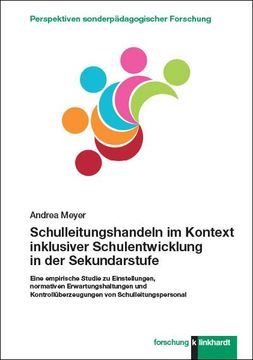 portada Schulleitungshandeln im Kontext Inklusiver Schulentwicklung in der Sekundarstufe (en Alemán)