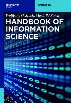 portada handbook of information science (in English)
